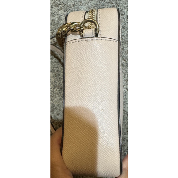 Michael Kors Jet Set Saffiano Leather Crossbody Pink - Picture 12 of 14